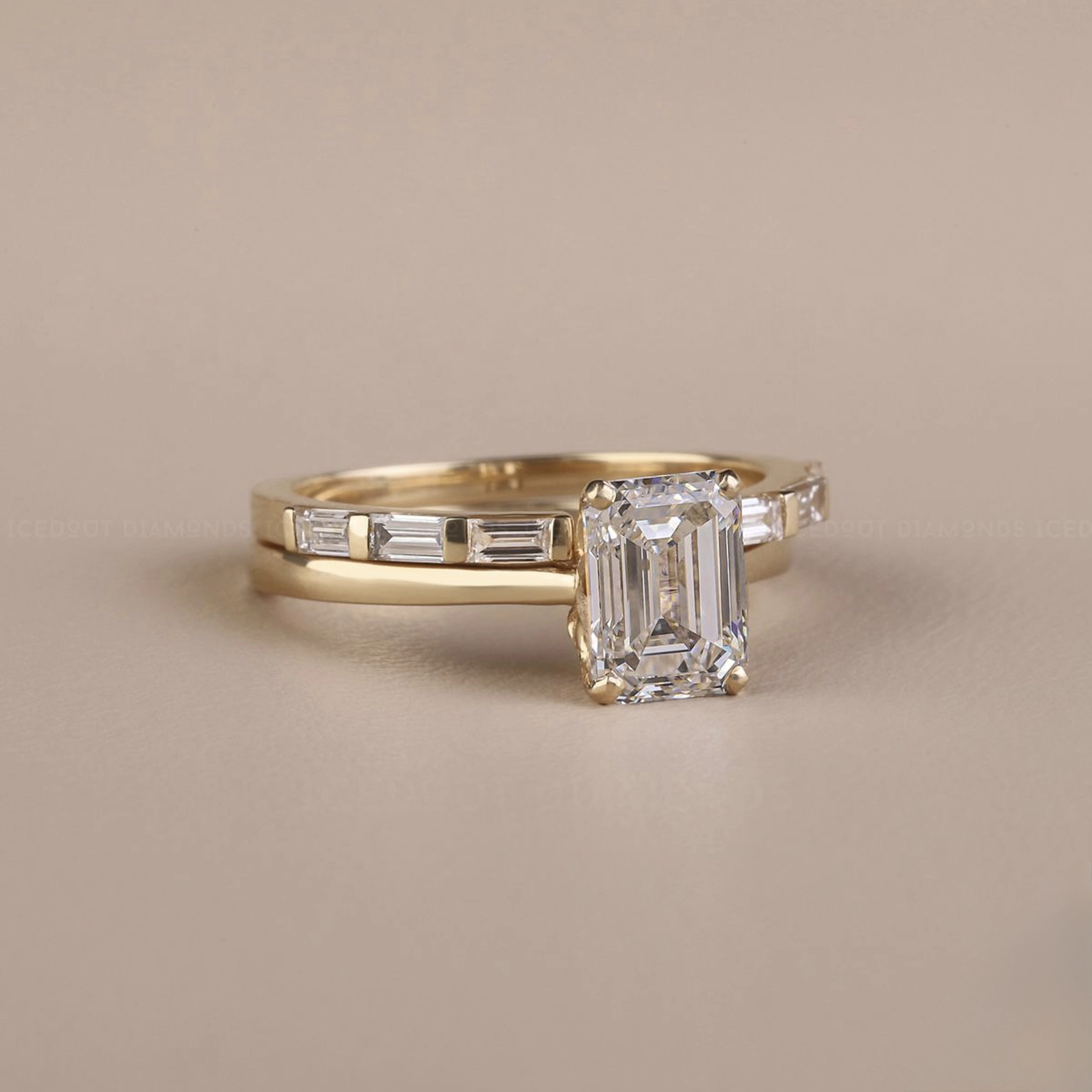 Baguette Wedding Band