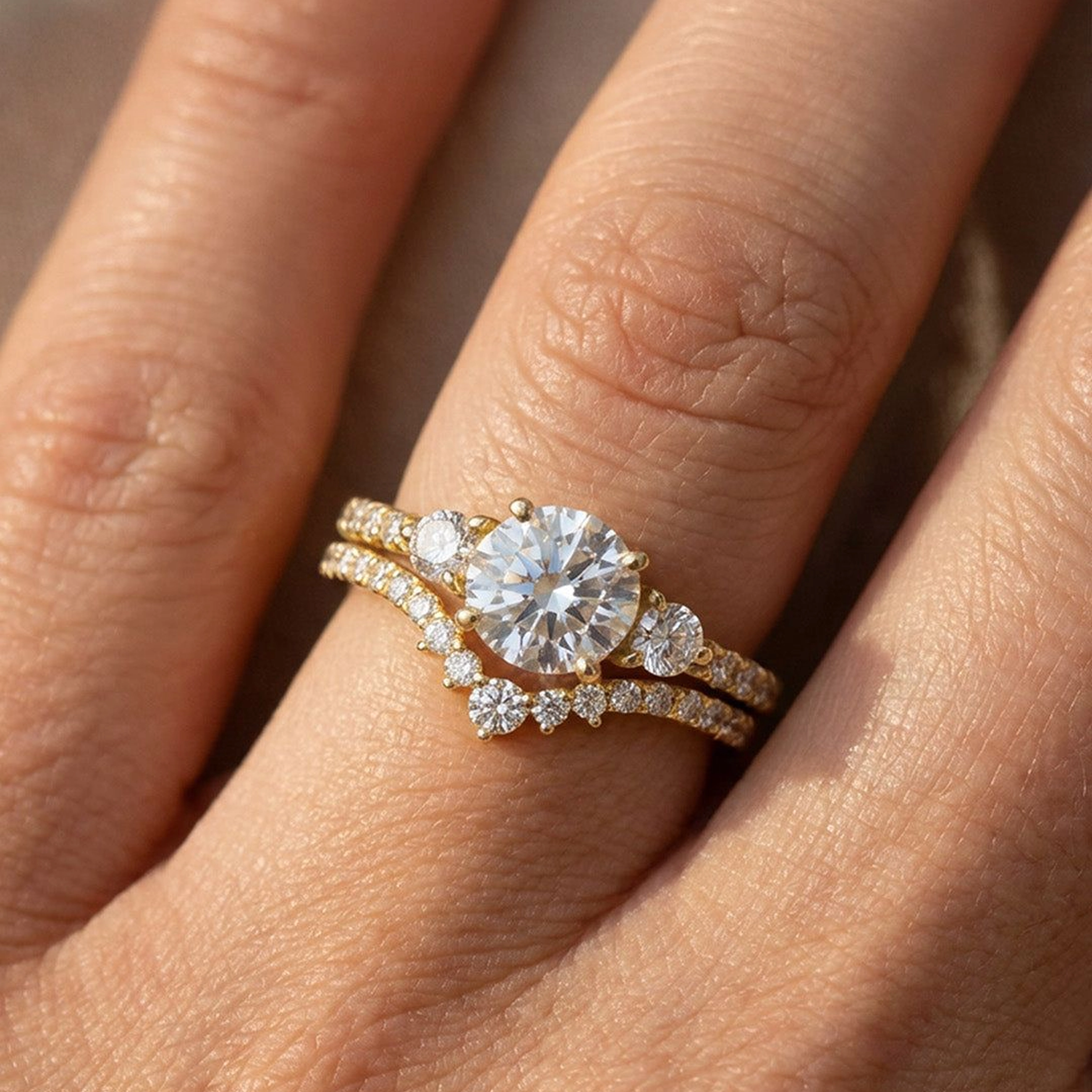 Curved Wedding Band